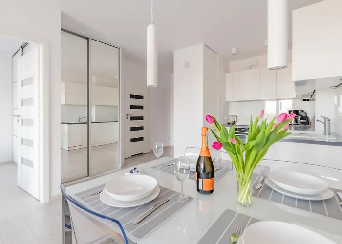 Horyzont Apartamenty-osiedle Polanki, Blisko Morza!!! Prywatny Garaz, Sauna, Basen Zewnetrzny