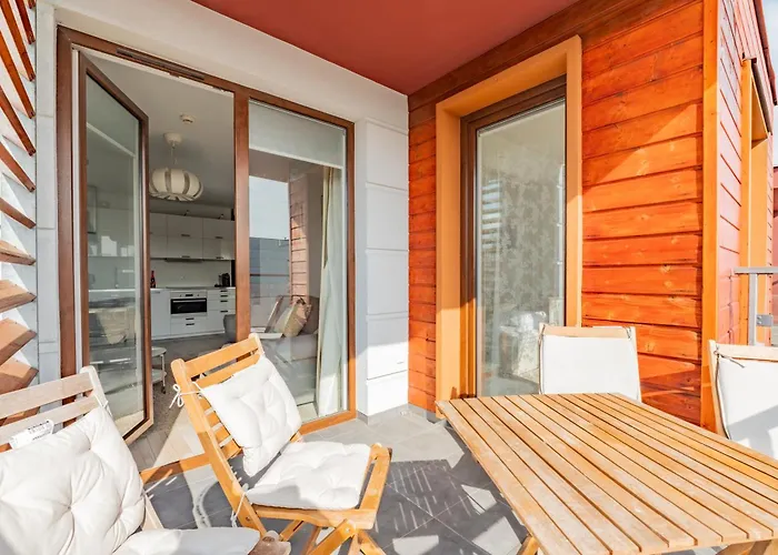 Apartment Horyzont Apartamenty-osiedle Polanki, Blisko Morza!!! Prywatny Garaz, Sauna, Basen Zewnetrzny Kolobrzeg